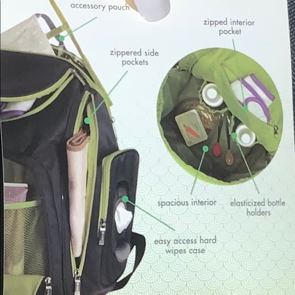 Baby Boom Diaper Multi-pocket Backpack - Picture 6 of 6